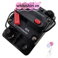 WHITESHIRT Circuit Breaker, Voltage Protection Overcurrent Protection Circuit Breaker Switch, Durabl