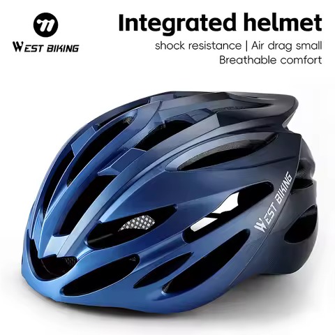 WEST BIKING Cycling Helmet Ultralight Fashion Breathable MTB Road Bicycle Helmet Men Women Suit 58-6