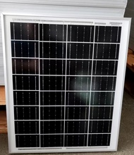 แผงโซล่าเซลล์ solar cell 12V-18v สำหรับชาร์จแบตเตอรี่ แผงโซร่าเซลล์ Solar panel Monocrystalline แผงโ