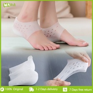 1 Pair Height Increase Insole Invisible Silicone 2-6cm Height Increase Shoe Sole Pad Unisex