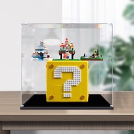 Acrylic Display Box For Lego 71395 Super Mario 64™ Question Mark Block Figurine Case Storage Box