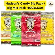 Hudson's Candy Hard Candy Classic / lime / Lemon / Honey Lemon BIG Pack / Big Mix Pack ( 400pcs / 33