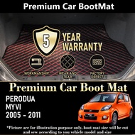 Perodua MYVI 2005 2006 2007 2008 2009 2010 2011 Boot Mat Car Boot Carpet VIP Boot Tray Cargo Mat Bon