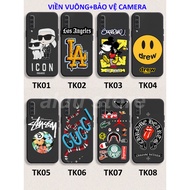 Samsung A50 / A30S / A50S / A70 / 70S case with square edge fashion brand dsq icon,prada...