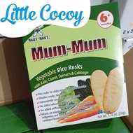 Mum- Mum Vegetable Rice Rusks - Biscuits for Babies