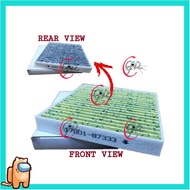 CABIN FILTER PERODUA VIVA 660,850,1.0 VIVA ELITE (PM2.5/WHITE) (17801-87111) (OEM QUALITY)