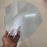 ชิวหน้าxmax สำหรับรถปี18-22 (แถมฟรีสติ๊กเกอร์malossi) ชิวหน้าyamaha xmax300 ทรง Malossi ชิวบังลมหน้า