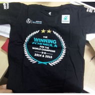 Baju T-shirt Petronas size S, XS, M, L, XL & 2XL 12.06.23