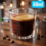 ESPRESSO SHOT GLASS COFFEE CUP 60ML
