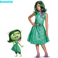 RIDGE Inside Out 2 Cosplay Costume, Cartoon Anger Fear Halloween Performance Costume, Creative Sadne