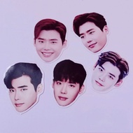 Head Sticker Lee Jong Suk Actor Kdrama Sticker Set