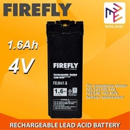 firefly felb4/1.6 rechargable lead acid battery 4V