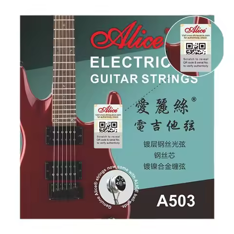 Alice Electric GuitarString A503 Electric Guitar Special 009 Strings 1 / 2 /6 String Set Bulk Univer