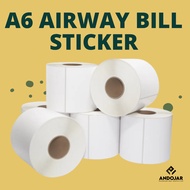 A6 Waybill Thermal Sticker Roll 300s 500s