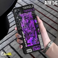Case Oppo A78 5G - Eksotik - Casing Oppo A78 5G - Motif Lucu Aesthetic - Kesing Oppo A78 5G - Siliko