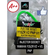INJECTOR SOCKET YAMAHA Y15ZR V2 PNP Y15ZR V1 INJECTOR CONVERTER PLUG AND PLAY ONLY INJECTOR WIRE CON