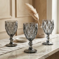 [6PCS] 300ML Clear Crystal Goblet Champagne Glass Wine Glass/Drinkware