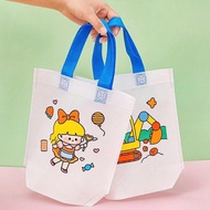 Coloring cloth bag for children mainan budak perempuan diy kids activity set