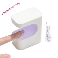 AUGUSTINA Mini UV Light, Quick Dry Single Finger Portable Nail Lamp, Cute Efficient Curing 45s/60s T
