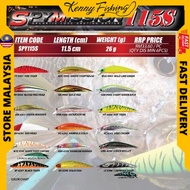 SENSES SPY MISSION 115S SINKING MINNOW LURE