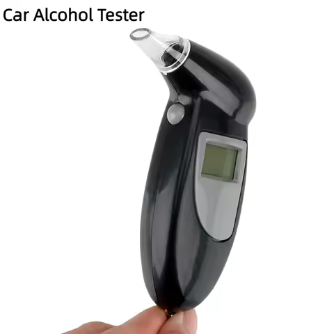 Alcohol Tester LCD Screen Digital Alcohol Detector Alcohol Breath Tester Handheld Display Breathalyz