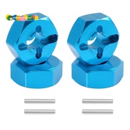 4Pcs Hexagonal Combiner Wheel Rim Hex 7Mm Upgrade 12Mm Metal Adapter for 1/18  A949 A959 A969 A979 K
