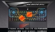 全新(送INTEL AC 9260) AORUS X5 V7-3K / 15.6吋 3K WQHD+ i7-7820HK