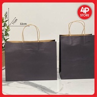 01 Bag [ 4 sizes ] Kraft 120gsm Dark Blue [ Q7 ]