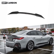 On sale Dry Carbon Fiber Rear Trunk Duck Spoiler Wing Accessories Car Rear Boot Spoiler Bodykits for