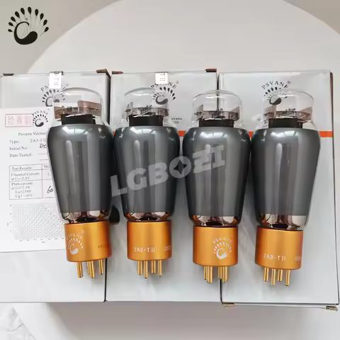 PSVANE 2A3-TII Electron tube Classic: Direct Replacement for Shuguang/LinLai 2A3/2A3C. Improved Line