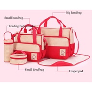 beg baby beg Beg khas baby untuk barangan bayi 1 harga dapat 5 barang baby bag /  bag baby lengkap