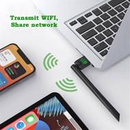150Mbps 免驅動 USB 無線網卡 WiFi 接收器 桌上型/手提電腦適用 150Mbps USB WiFi Adapter Drive-Free Wireless Network Dongle