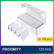 1 Pack Proximity 125 KHz RFID PVC ID Card 125KHz Blank CardPOLOS, 100 Pcs