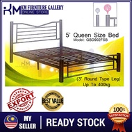 KM Furniture Gallery 3V Queen Metal Bed Frame Super Base(GBD902FSB)/ Katil Queen Size