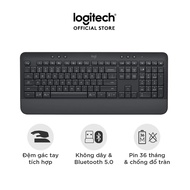 Bàn Phím Không Dây Logitech Signature K650 - Bàn phím số phụ gác tay tích hợp Bluetooth & USB Bolt