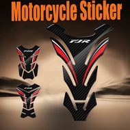 For Yamaha FJR 1300 FJR1300 A/AS/ABS 3D Carbon-look Motorcycle Tank Pad Protector Sticker