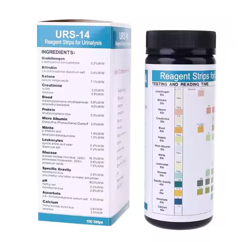 14 Parameters Urinalysis Multisticks Urine Strip Test Strips Sensitive Dropshippin