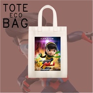 Ejen Ali Bakar Alicia Rizwan General Rama Comot Alicia Ejen Fit Tote Eco Bag Sling Bag
