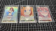五等分的花嫁WS卡 三玖 四葉 五月