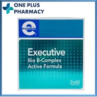 Eurobio Executive Bio B-Complex Active Formula 60's x 2 [EXP 03/2027]