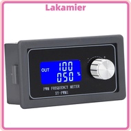 LAKA PWM Signal Generator, Adjustable Output LCD Display Frequency Generator, Stable DC 3.3V-30V Mot