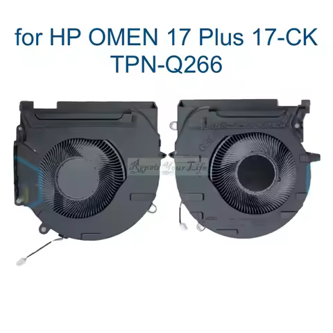 CPU GPU Cooling Fan For HP OMEN 17 Plus 17-CK TPN-Q266 17-ck0196ng ck2000 ck0000 M78888 M78889-001 E