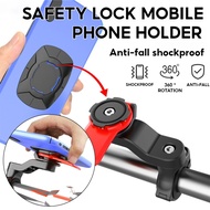 Motorcycle Lock Navigation Stand Quad Bicycle Phone Holder Bike Phone Holder Motorcycle