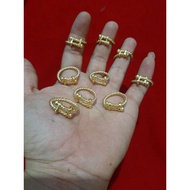 24k gold plated ring