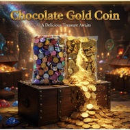 1kg Gold Coin &Colour Coin Chocolate | Reka Bentuk Klasik & Halal