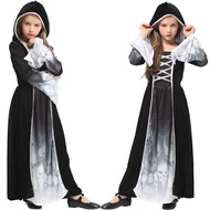 Halloween cosplay Costume Female Children Princess Dress Horror Costume Costume G-0301 Skeleton Ghos
