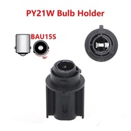 1x Car Light Socket BAU15S PY21W Bulb Holder For Mercedes Benz Accessories
