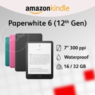 Kindle Paperwhite 6 (12th Gen) - 16 GB + 7 Inch 300 PPI Display Amazon eReader