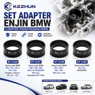KEZHUN BMW Engine Adapter Tool Set 4PCS N13 N14 N16 N18 N20 B38 B48 B58 N52 N54 N55 Engine Repair Ad
