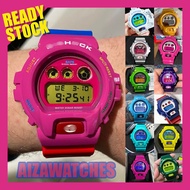 G SHOCK PINK KID CUDI Jam Tangan Perempuan DW6900 DIGITAL SPORTS WATCHES RCS4 SN4 BANDUNG PINK